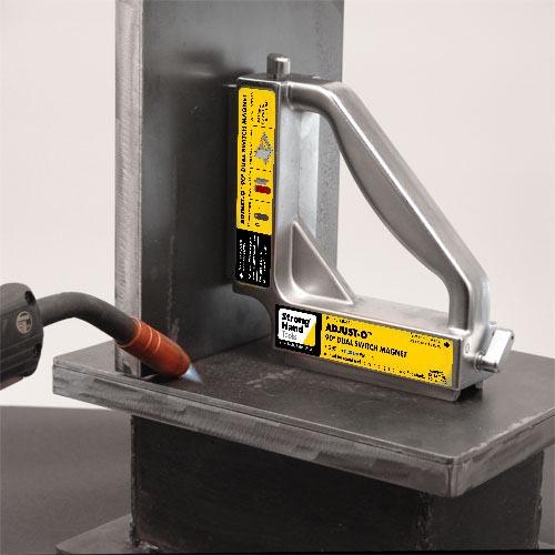 MS2-90  90° Angle Adjust-O Dual Switch Magnet Square, 120Kg Force